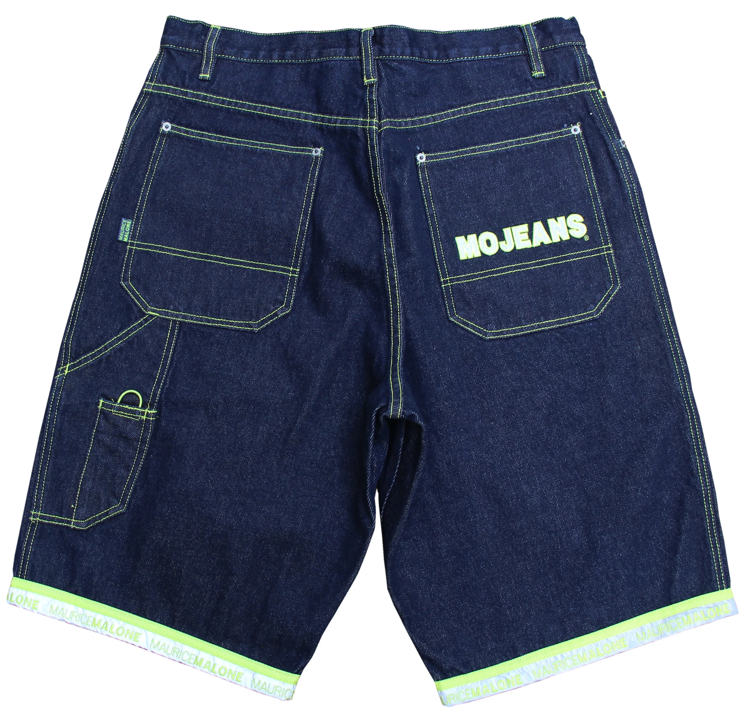 Mo Jeans デニムショーツ ジョーツ 90s Y2K size38 Vintage Hydraulic Jean Shorts Womens 11 12 Blue Baggy Jorts